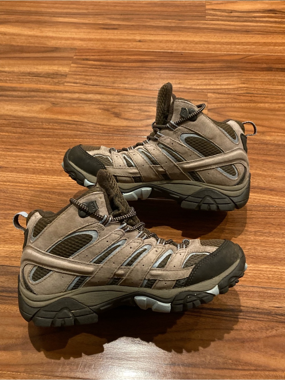 Merrell Women's Hiking Shoes Beige/Brown/Black US 7 Medium MPN J99782